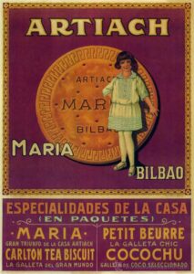 Cartel Antiguo de Artiach (Pinterest)