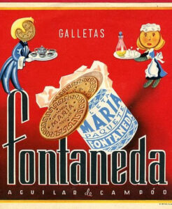 Cartel Antiguo de Fontaneda (Pinterest)